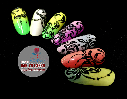 Học nail đi Mỹ làm việc , địa chỉ dạy nail cấp tốc