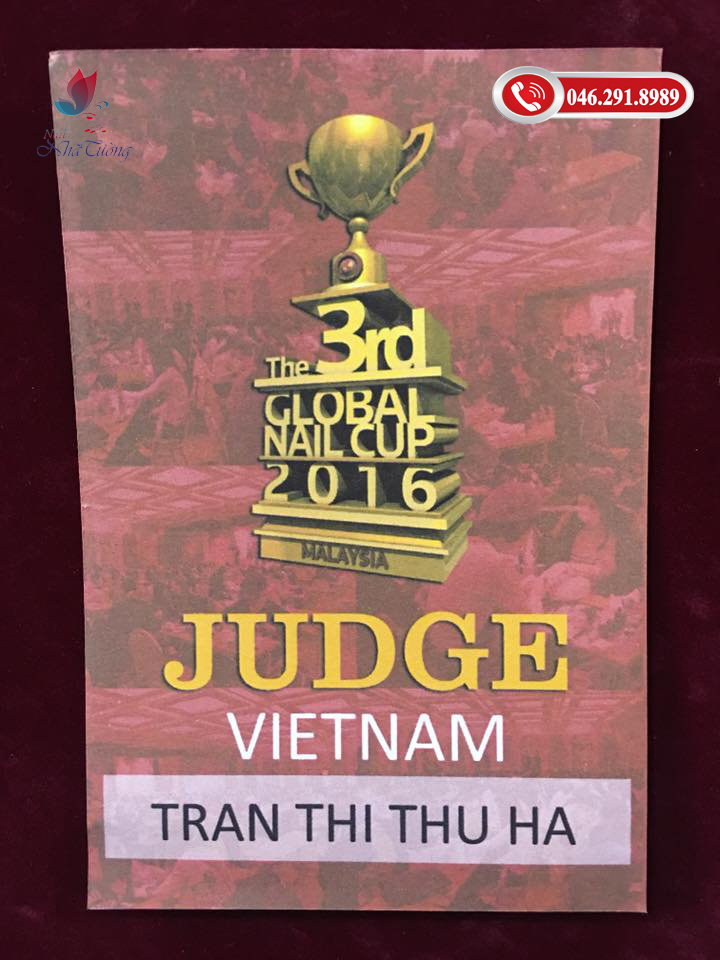 Ban giám khảo Malaysia Golbol Nail Cup -2