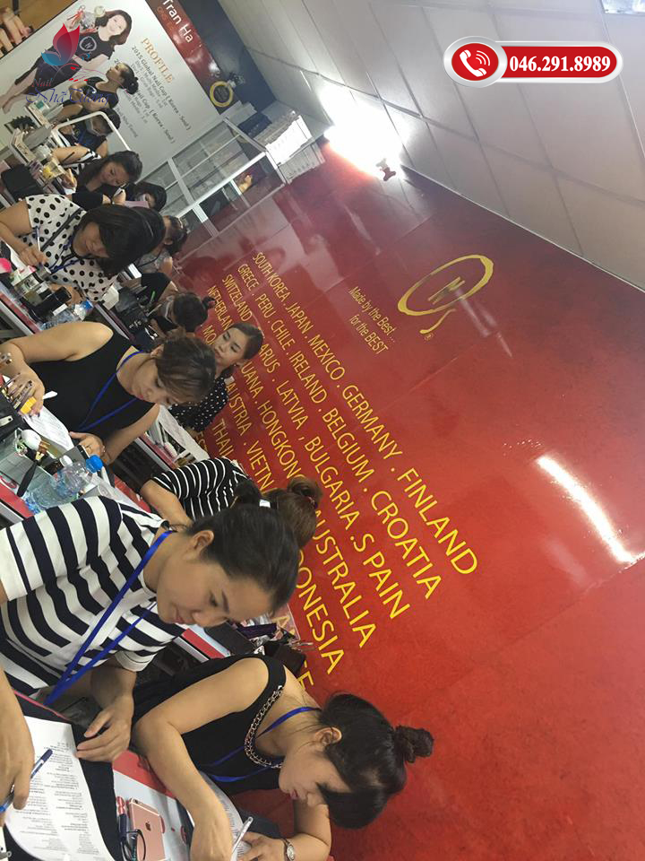 kỳ thi nail Ambassador - 2