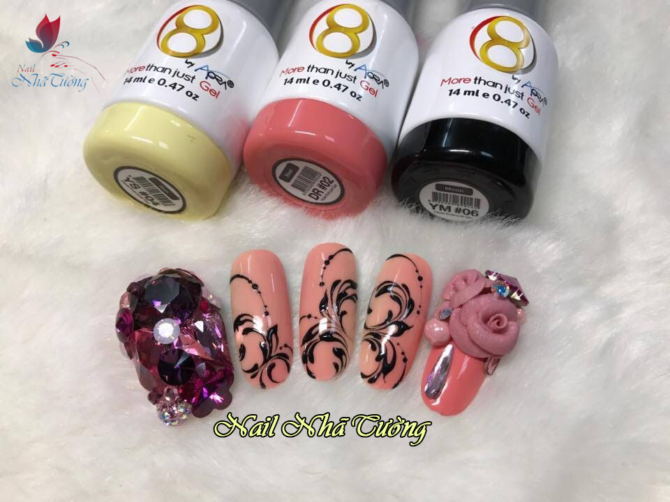 Dạy vẽ móng cơ bản tại Nail Nhã Tường
