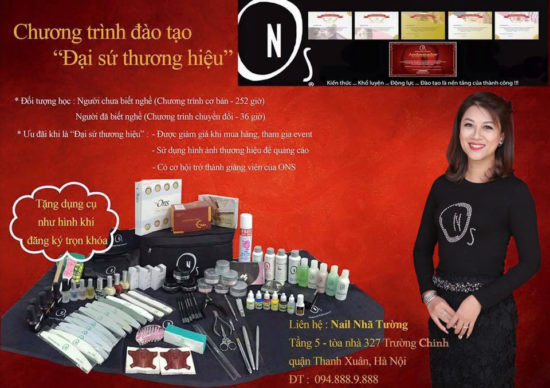 Học vẽ nail cơ bản cấp bằng quốc tế