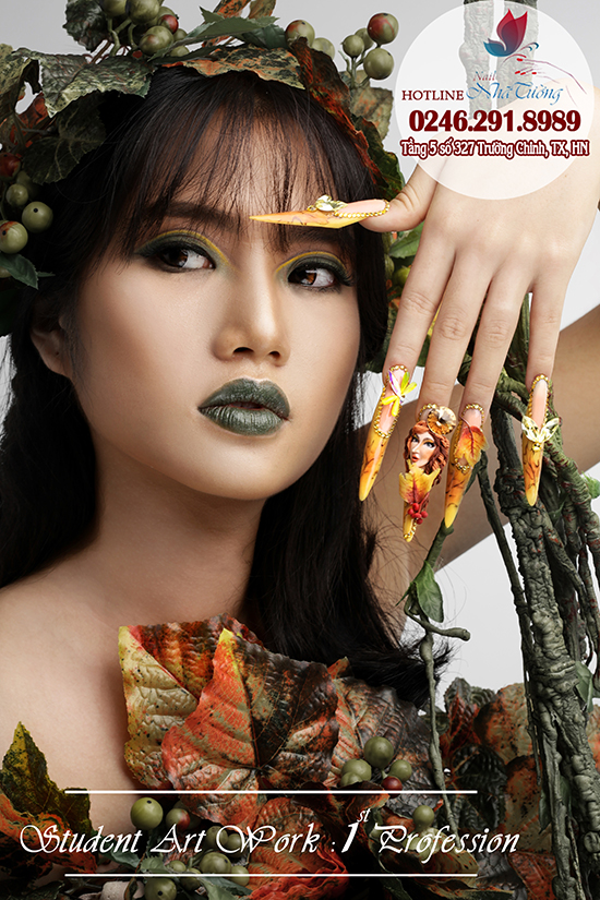Học vẽ móng ở đâu tốt – Học nail tại Nhã Tường