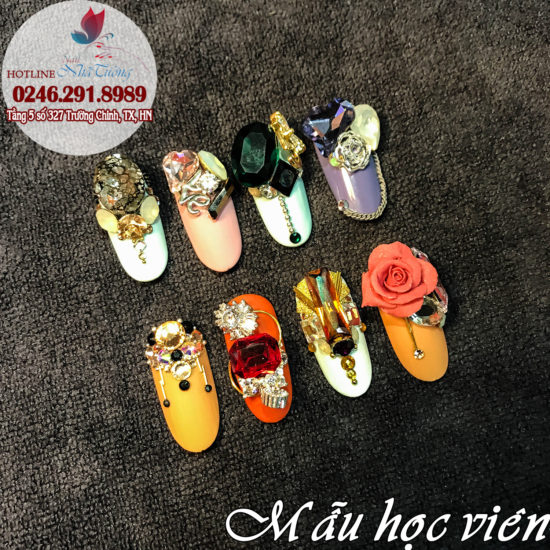Event chia sẻ kinh nghiệm nail tại Nail Nhã Tường