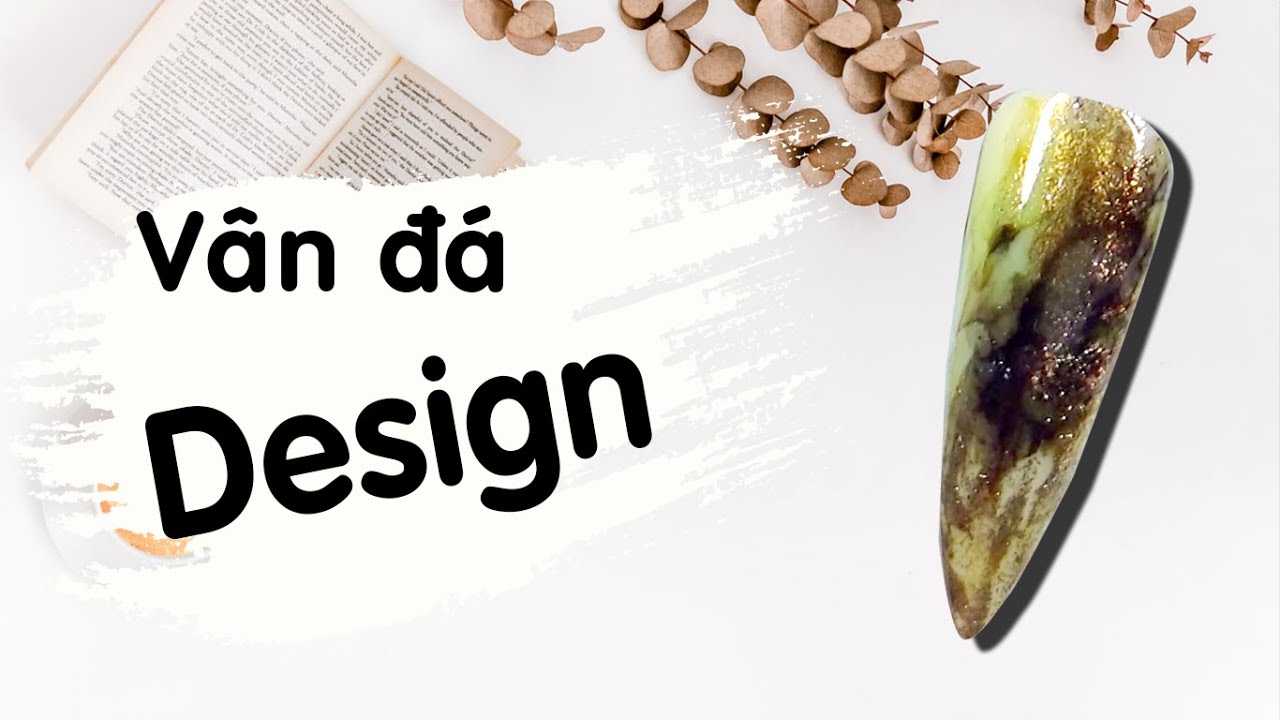 Làm nail vân đá bằng cồn loang đơn giản bài 3