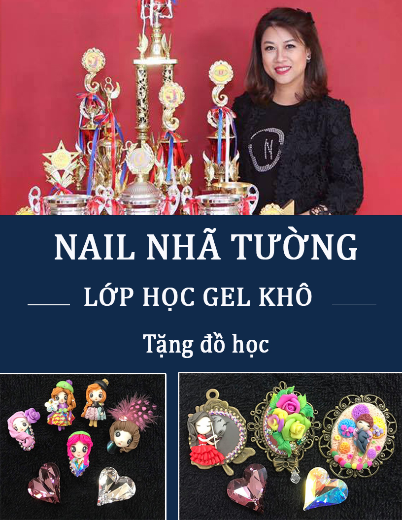 Lớp học nail đắp gel khô