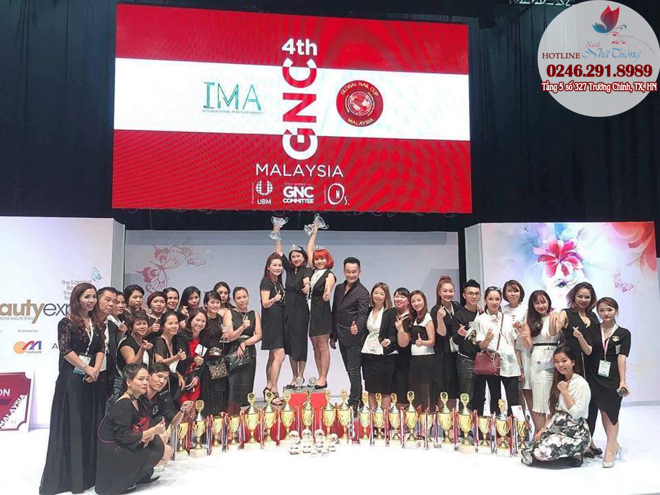 Global Nail Cup Malaysia cuộc thi nails hoành tráng nhất năm 2017