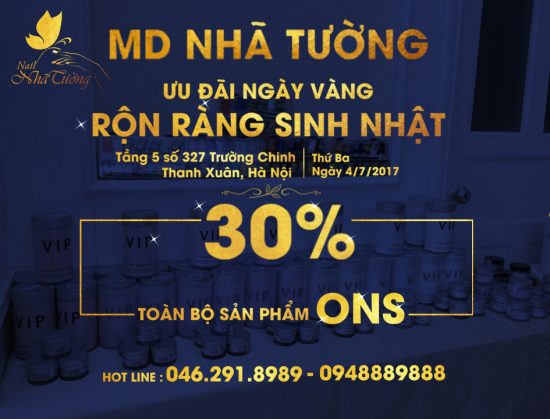 Rộn ràng sinh nhật 1 tuổi MD Nhã Tường