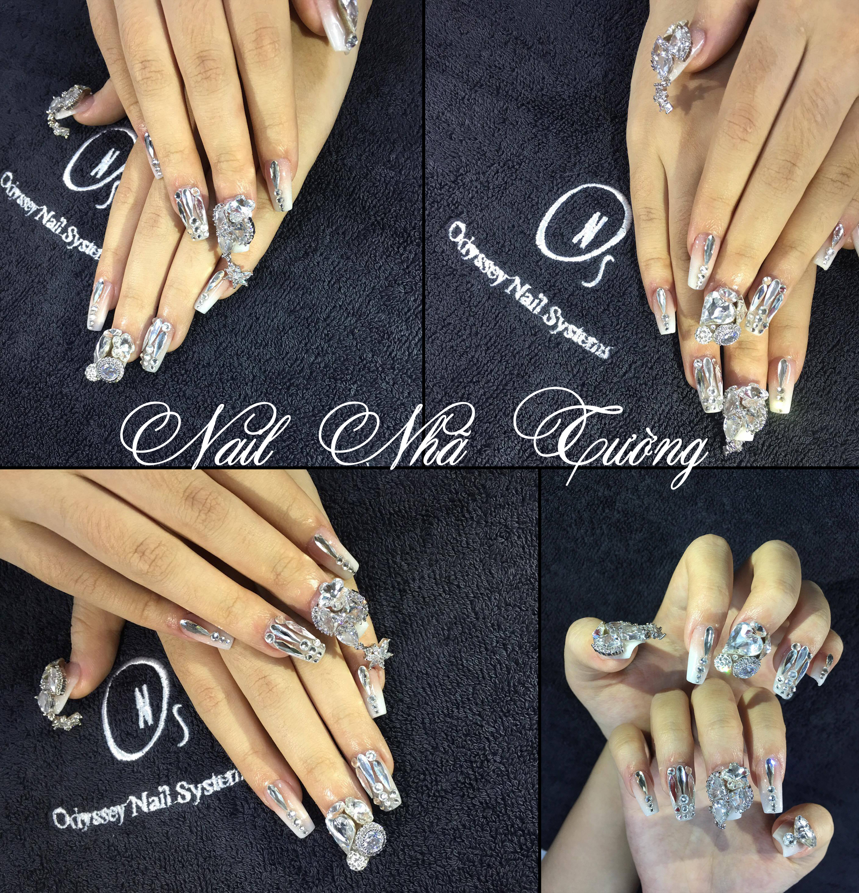 dạy đắp bột nail 1