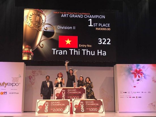 Nail Nhã Tường – Vương miện toàn năng đầu tiên dành cho Việt Nam