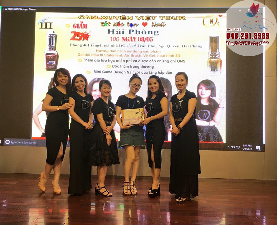 học vẽ móng tay nghệ thuật 8